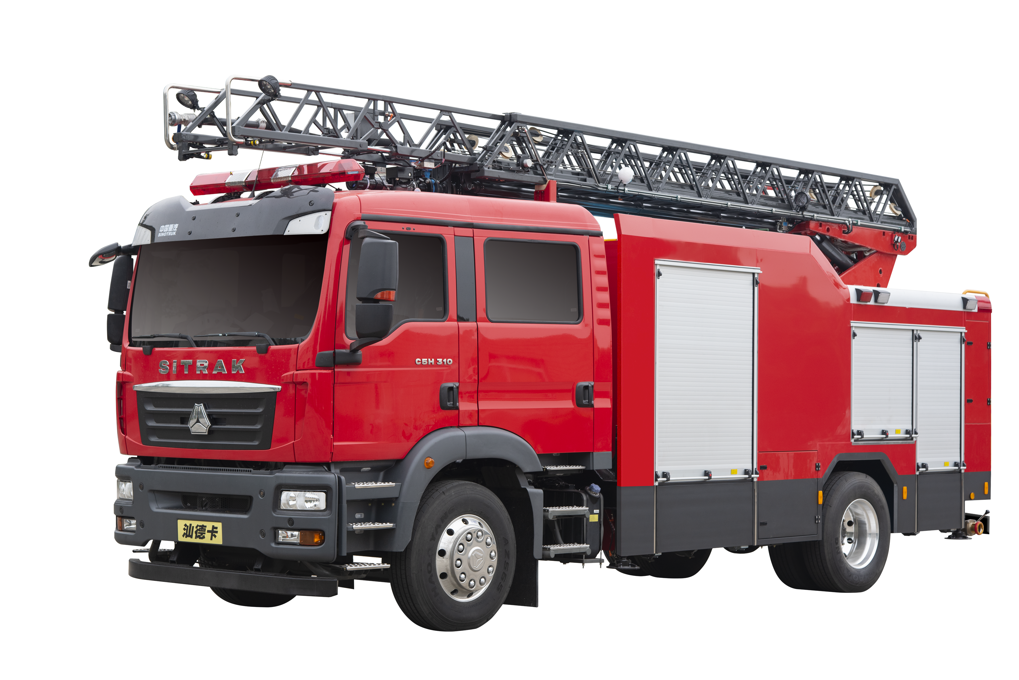 汕德卡18米云梯消防車