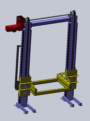 龍門型提升機——雙立柱式