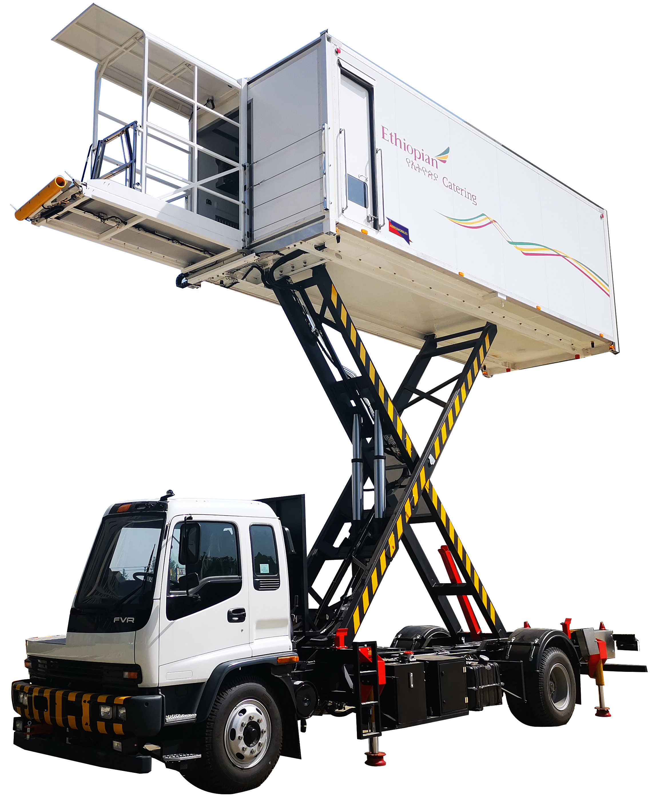 半駕駛室食品車