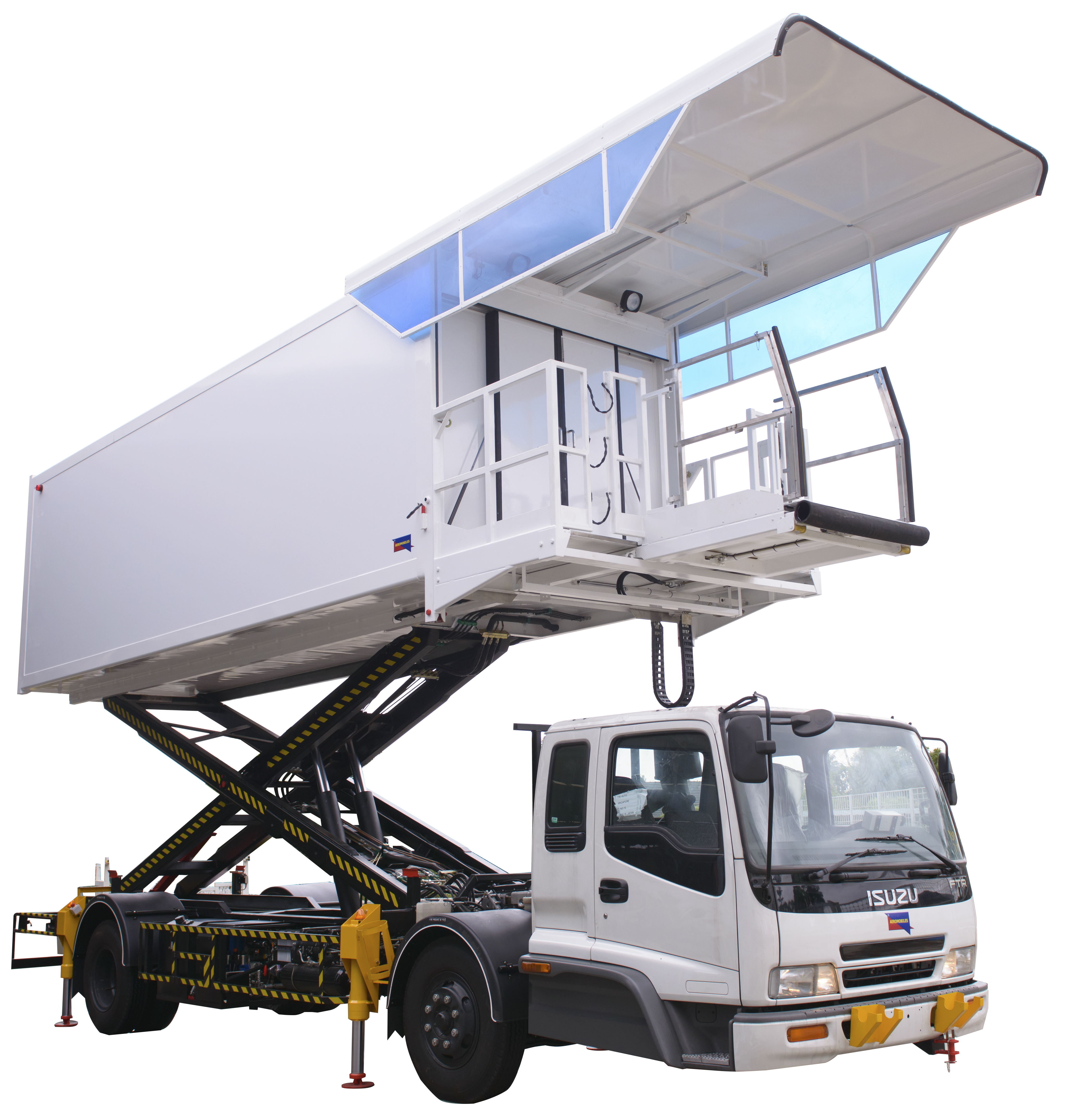 低駕駛室食品車